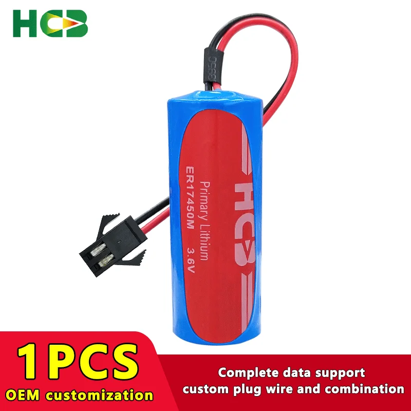 Одноразовый счетчик воды HCB ER17450M с SM разъемом 3 6 В