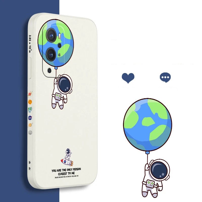 astronaut phone case for oneplus 10 pro 9rt 9r square soft silicone cover for oneplus nord 2 5g ce n20 1nord 9 19 8t 18t case free global shipping