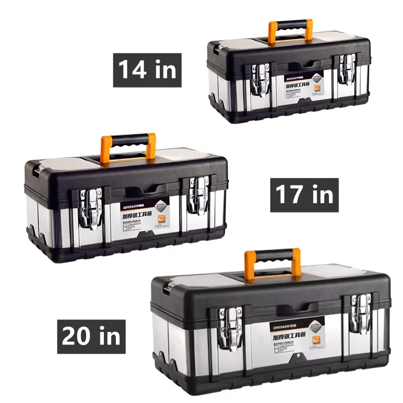 

NEW Suitcase Tools Box Professional Storage Plastic Waterproof For Garage Aluminum Toolbox Industrial Grade Multif Outdoor Tool