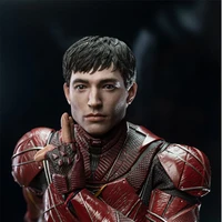 s king s sks 002 16 scale ezra miller head sculpt pvc male soldier head carving for 12inch action figure male body collection