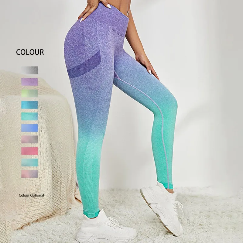 

High Waisted Seamless Push Up Booty Butt Lifting Sexy Tie Dye Workout Tight Women Leggins Scrunch Para Mujer Yoga Pants Leggings