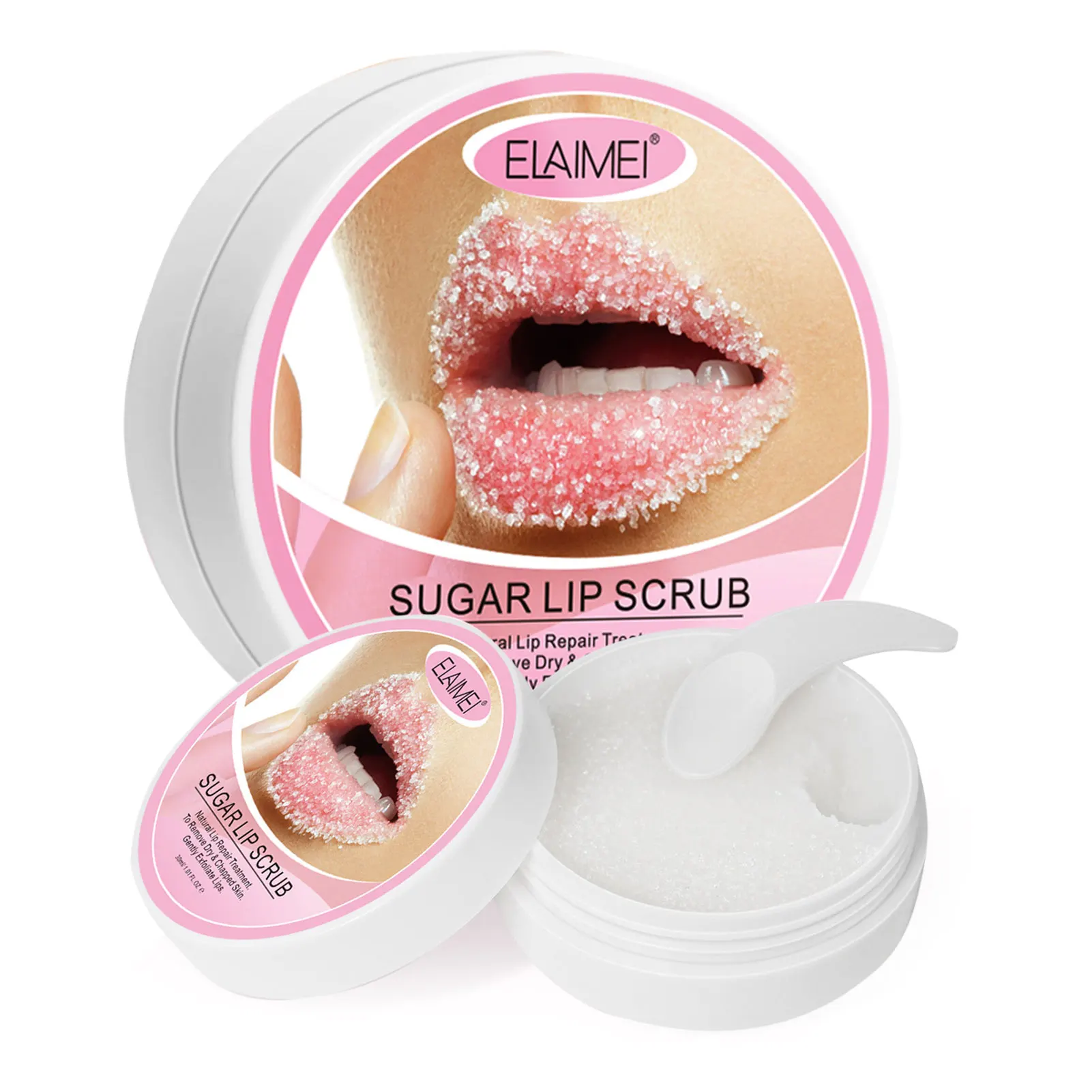

Sugar Lip Scrubs Lip Polish Balm Lip Scrubs Exfoliator Delicate Lip Scrubs For Chapped Dry And Flaky Lips