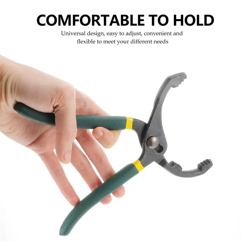

Oil Filter Removal Wrench Pliers Type Oil Filter Wrench Car Repair Tool Oil grid wrench pliers filter disassembly pliers