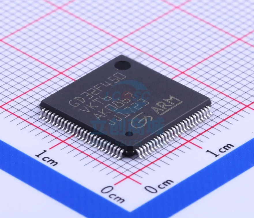 

100% New Original GD32F450VKT6 Package LQFP-100 New Original Genuine Microcontroller IC Chip (MCU/MPU/SOC)