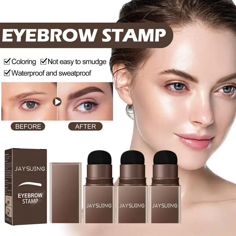 

1 шаг штамп для бровей помада долговечная водостойкая и устойчивая к пятнам штамп для бровей матовая текстура для бровей искусственная кожа для женщин