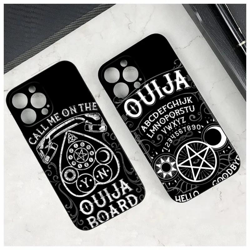

Ouija Board Phone Case For Iphone14 12 11 Pro Max Mini X XR XS 7 8 14 Max SE 2020 Soft Phone Covers