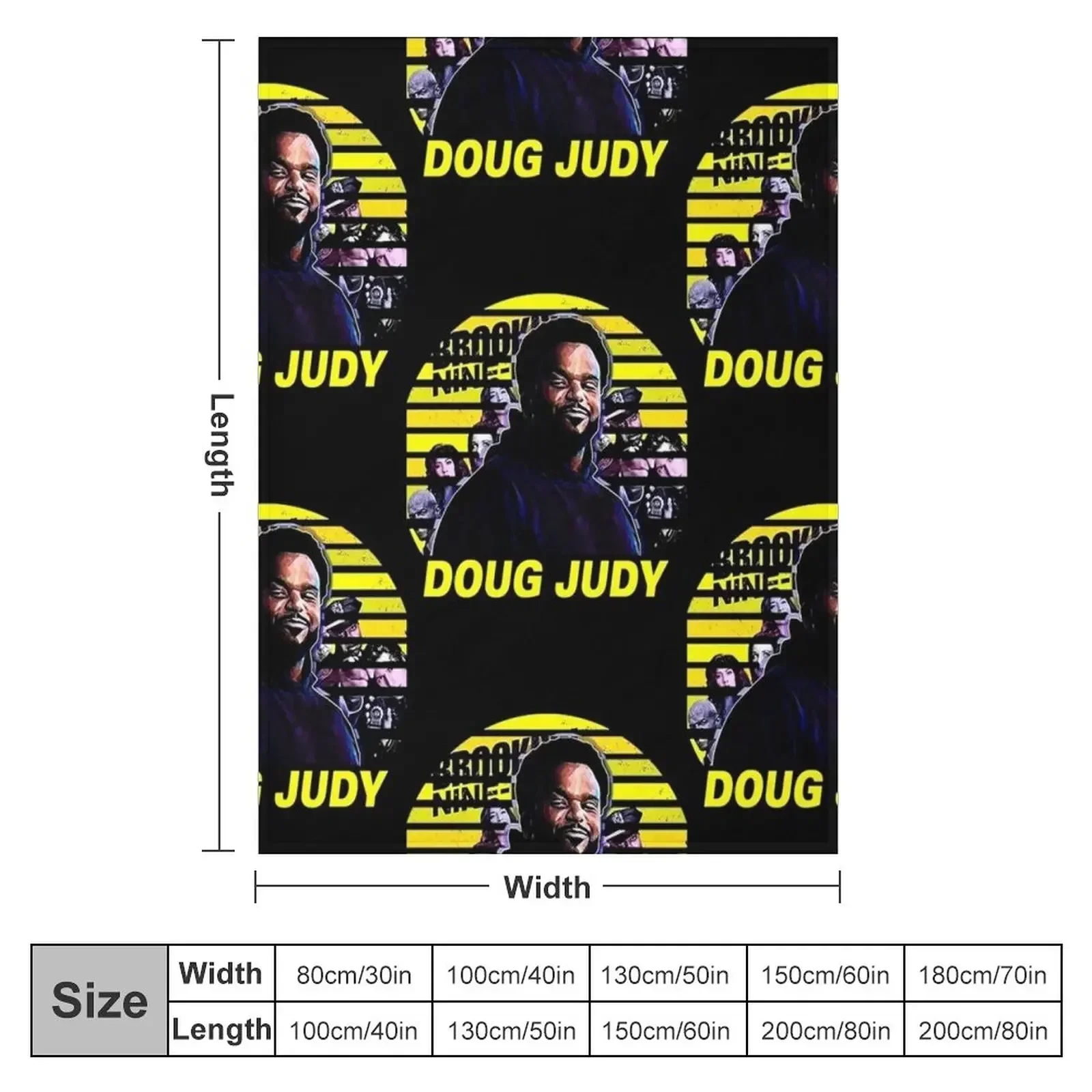 Даг Джуди Бруклин 99 Джейке Перальта ТВ Fandom Noice Smort Sitcom твердый плед одеяло Ретро