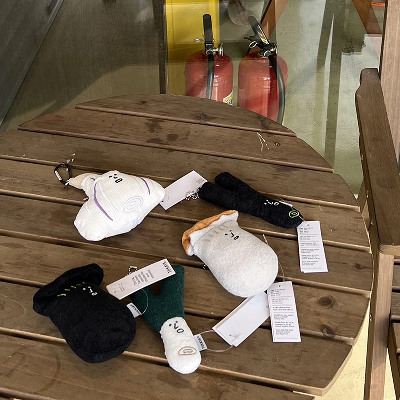 Брелок для ключей игрушечный в виде морского ушка Корейская ферма ручная работа -