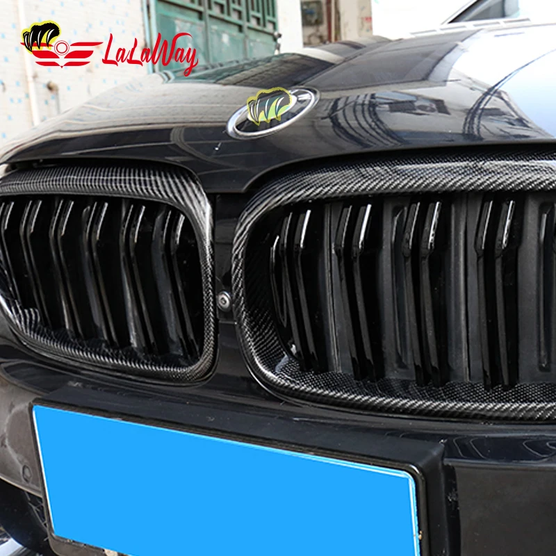 Для BMW 5 серии 525li 530 M5 2018 2019 2020 2021 сетка с Сотами противотуманная деталь открытая