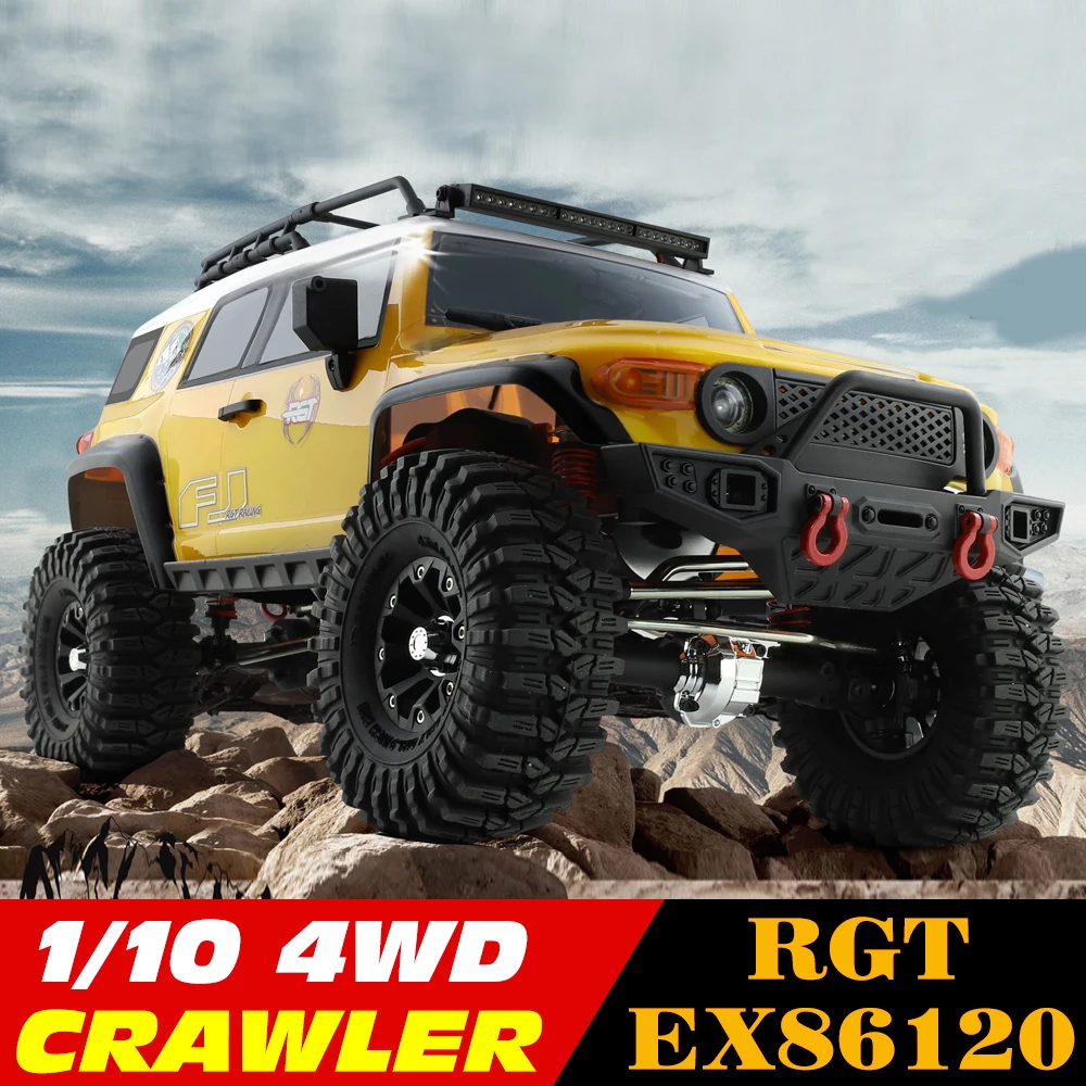 

RGT 1/10 EX86120 4WD Электрический гусеничный багги для скалолазания внедорожник радиоуправляемая модель автомобиля с дистанционным управлением для фотографий подарки