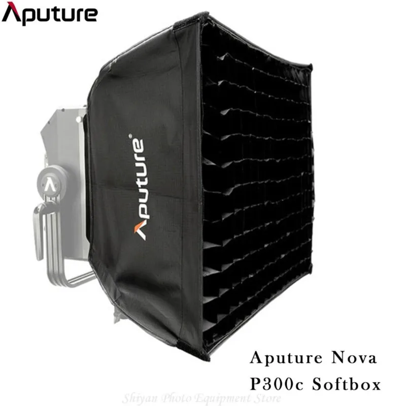 

Aputure Nova P300c Softbox 50x70cm Rectangular Softbox with Grid