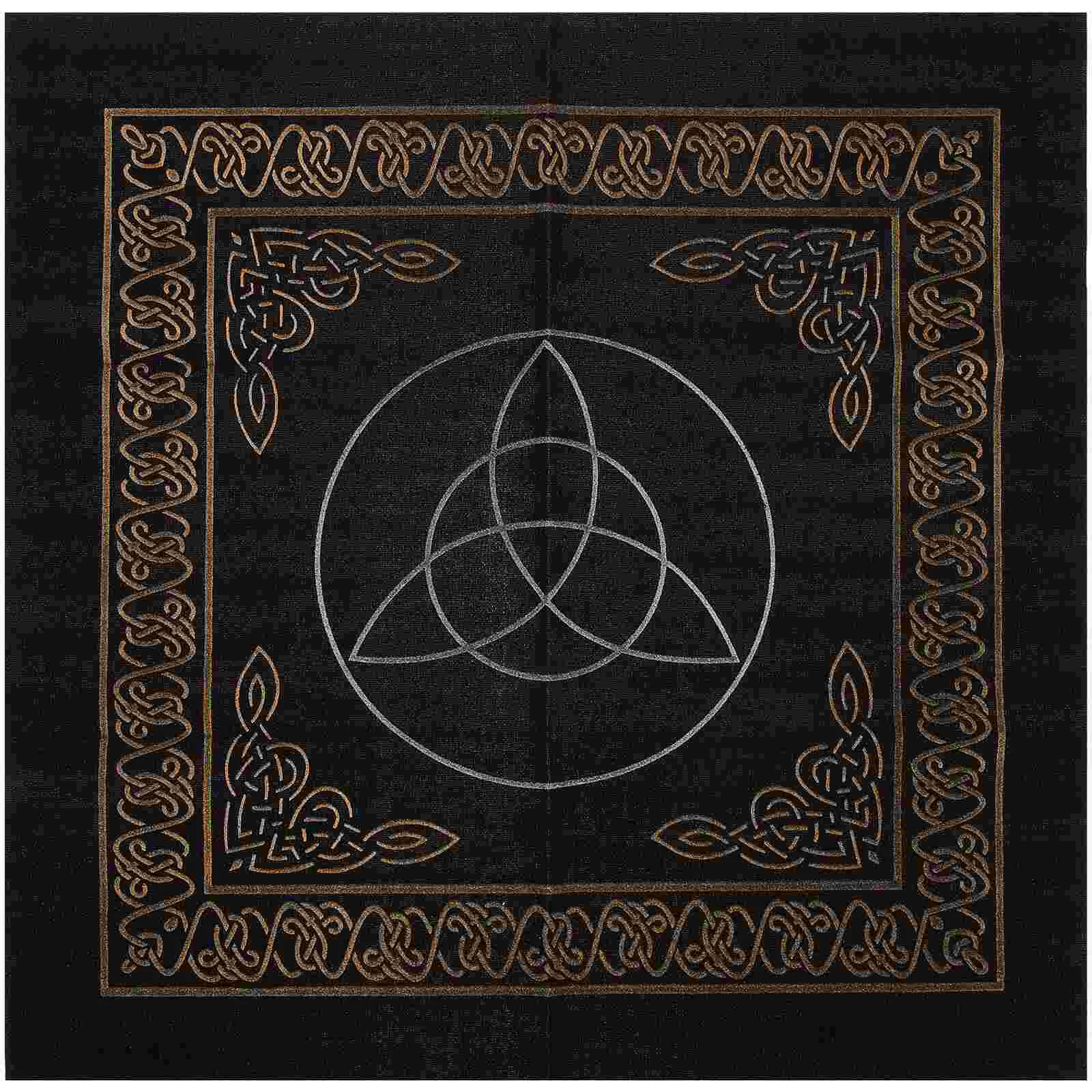 

Gift Ritual Tarot Table Three Moon Phase Black Decor Divination Cards