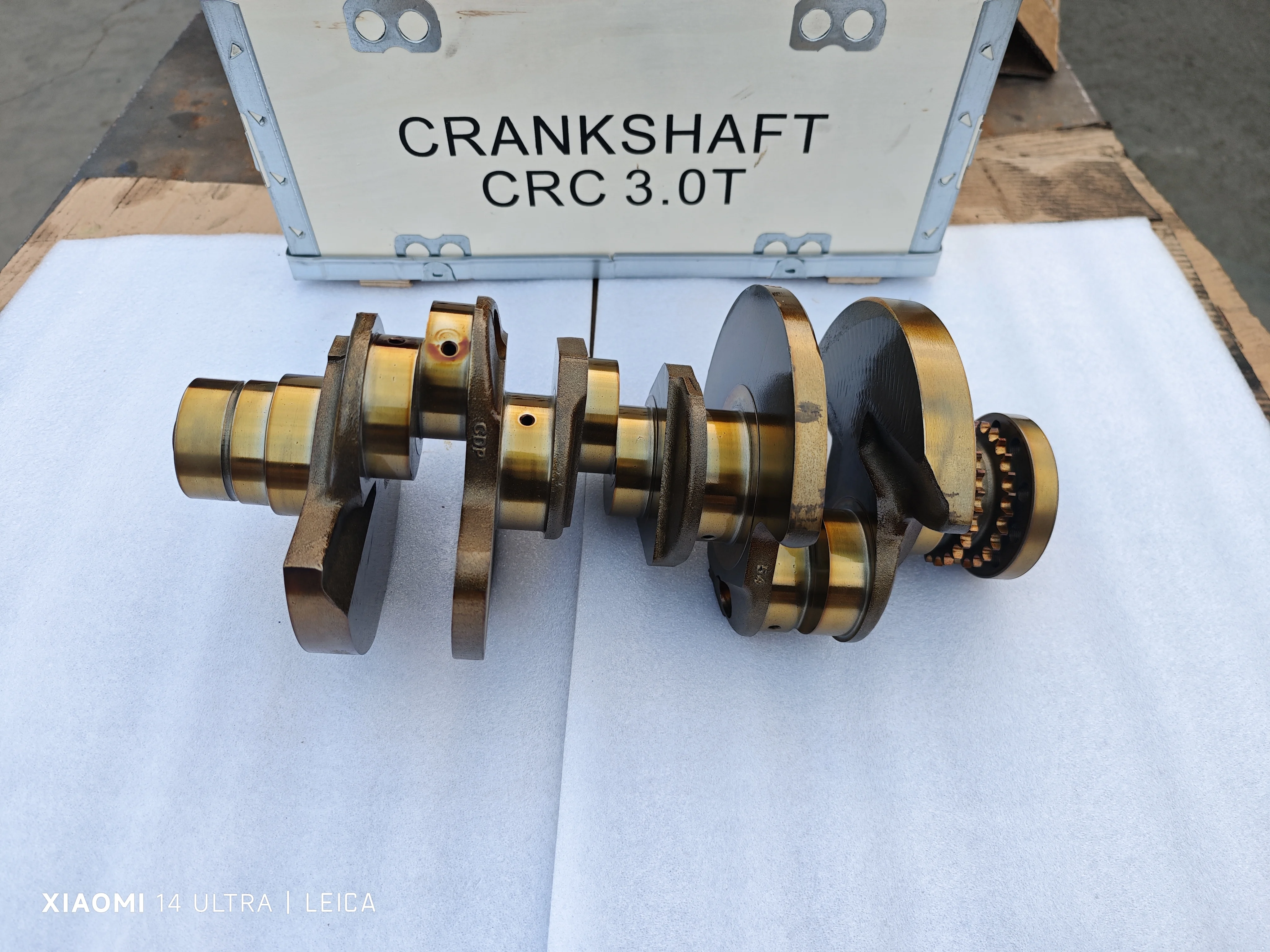Фото Коленчатый вал из легированной стали HOT для VW AUDI 059105101BH 059105019BD CRC CRT CAS CVW CVV CTC CTB diesel 3.0 A4 A6 A7 A8 Q5 Q7 TDI №4