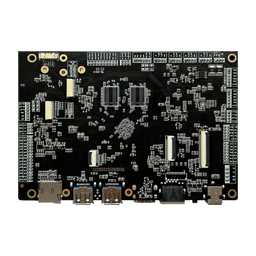 Фото RL-068Q01GN ARM Cortex A55, 4-ядерный Rockchip RK3568, макетная плата с открытым корнем, поддержка Android 12, многоэкранный дисплей №3