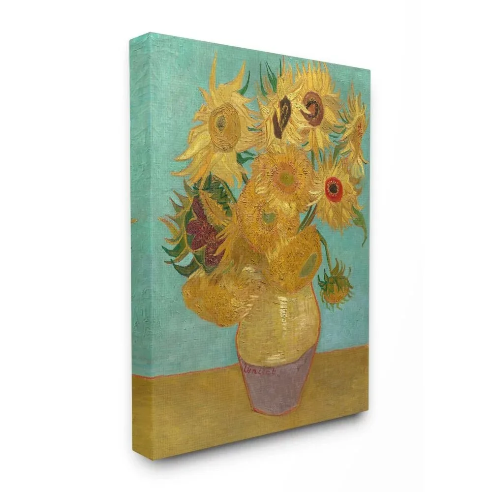 

Decorative Paintings Collection Van Gogh Sunflowers Post Impressionist Painting Canvas Wall Art Home Decor