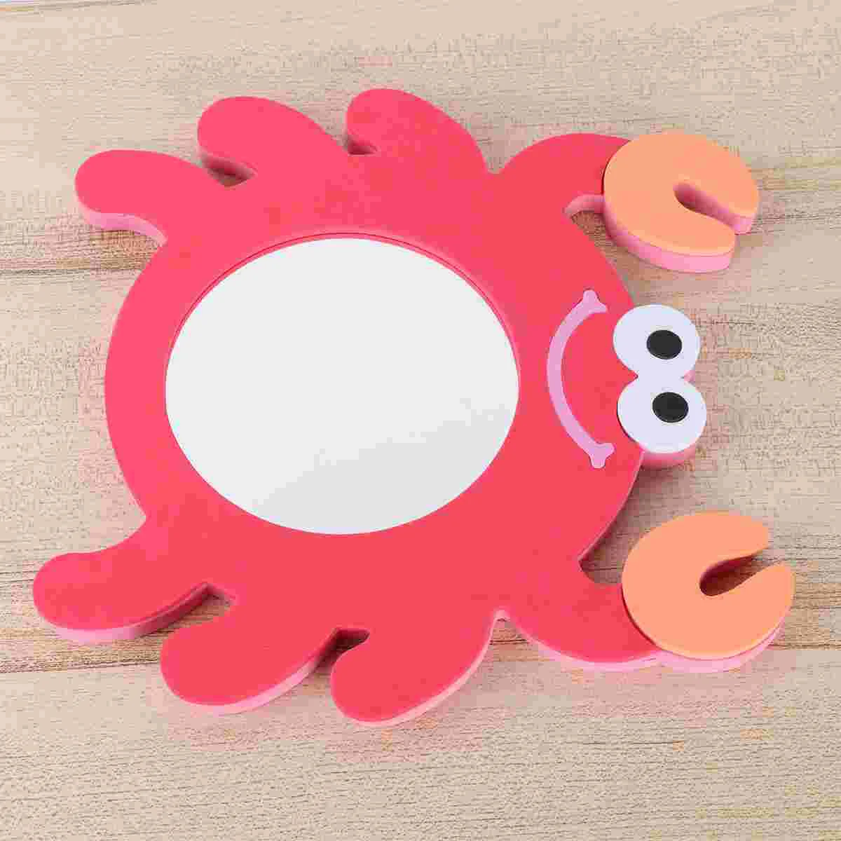 

Mirror Bath Bathing Toys Shape Funny Bath Time Toys for Kids Toddler Party Favors Gifts Red