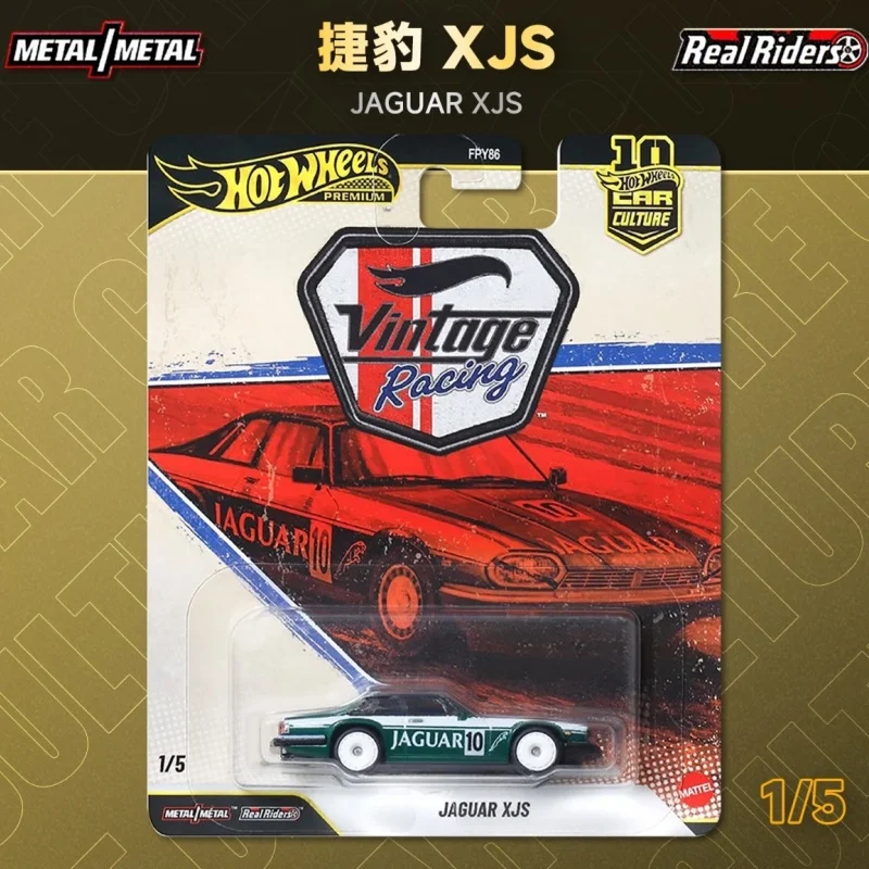 Фото Коллекционные модели автомобилей Hot Wheels 2026: Jaguar, Porsche, Corvette, Ferrari, Lancia в стиле Vintage Racing, масштаб 1:64, украшение, праздничный подарок №2