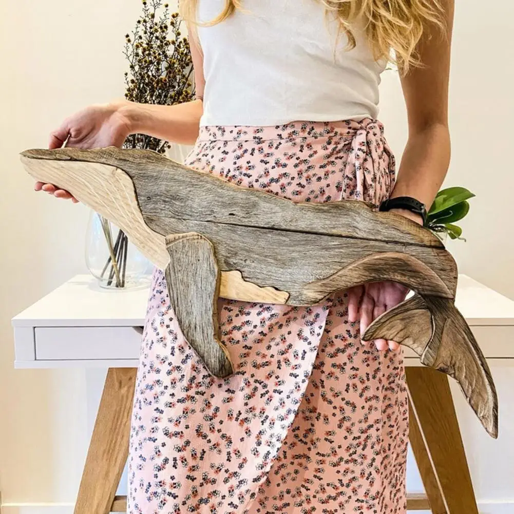

Sturdy Wide Application Portable Marine Element Whale Wall Decoration for Friends Wall Ornament Animal Ornament