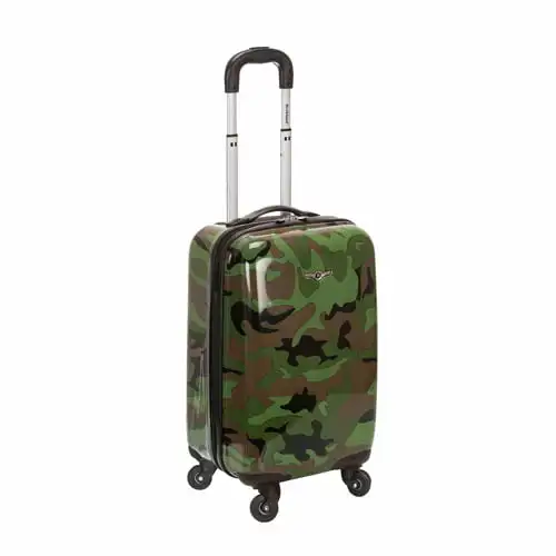 

Durable & Lightweight 20" Hard-Sided Spinner Carry On Luggage - F191, Perfect for Travelers, Smooth 360° Caster Wheels, Stylish
