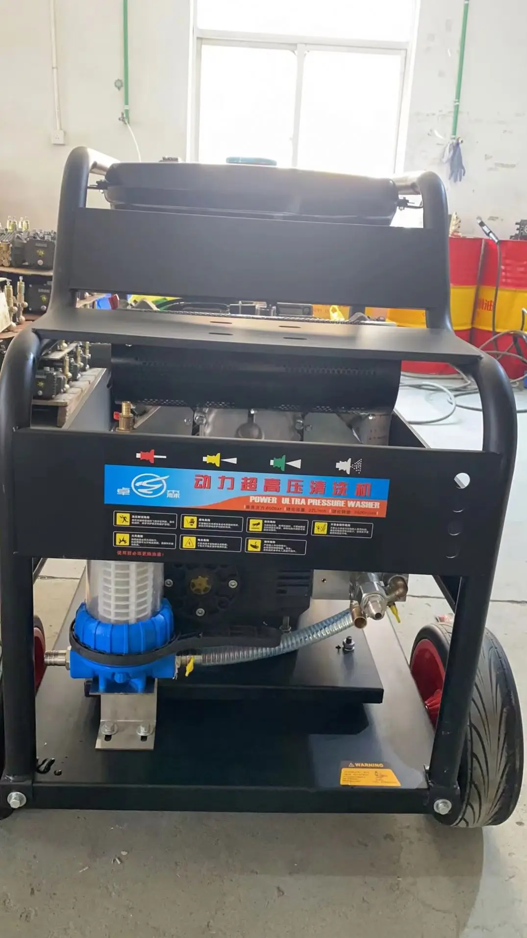 20hp 500bar 7200PSI 18LPM электрический двигатель портативная бытовая стиральная машина