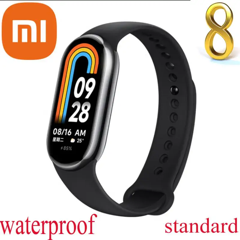 

Xiaomi 2pcs Mi Band 8 NFC Smart Bracelet Blood Oxygen Monitor Fitness Bracelet Miband8 Fitness Tracker Heart Rate Monitor