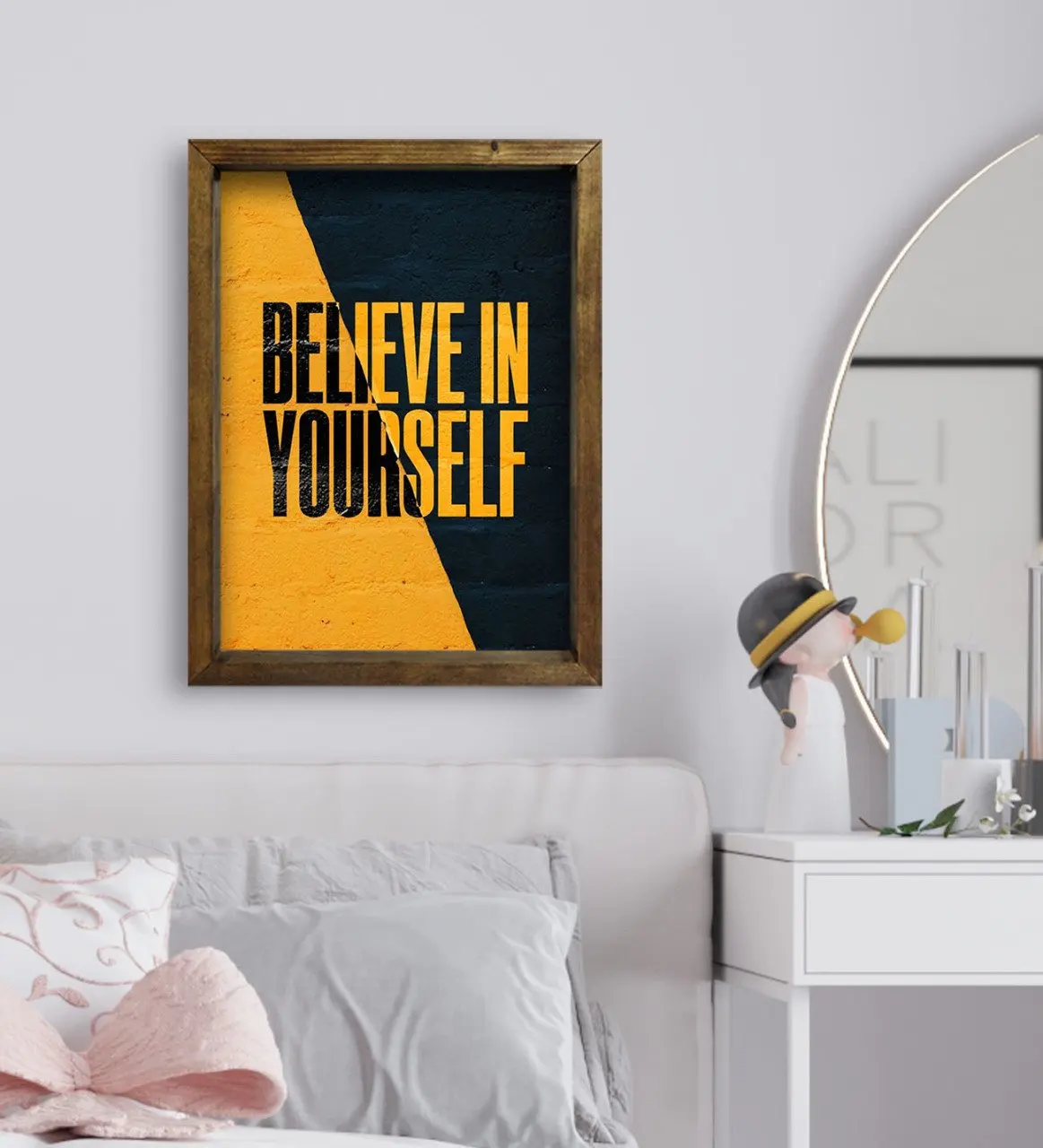 

BK подарок спальня konsepli натуральная цельная деревянная рамка