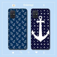 stripes anchor boat ship wheel phone case for samsung a51 a30s a52 a71 a12 for huawei honor 10i for oppo vivo y11 cover