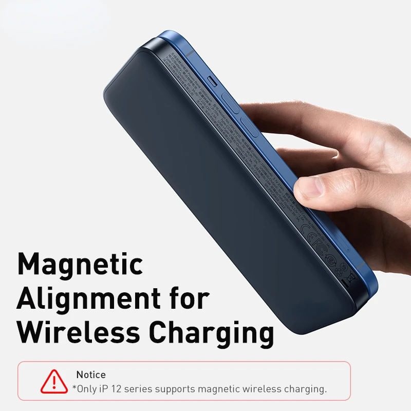 

Factory Direct Selling For iPhone 13 12 Pro Power Bank 10000mAh Wireless charger Wireless Quick Charging Powerbank External Batt