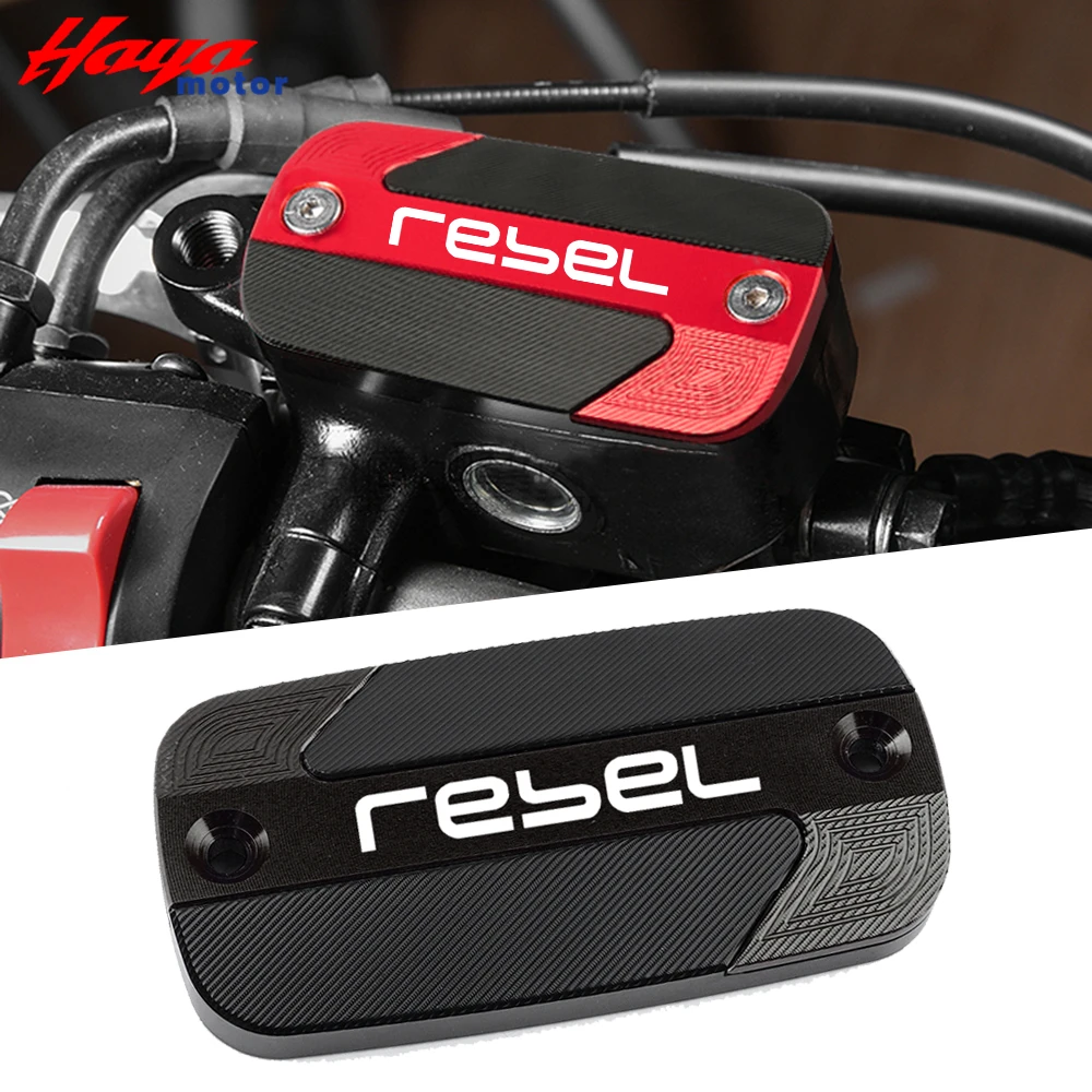 

Для Honda Rebel 300 Rebel 500 CMX 250 CA125 250 450 новейший мотоциклетный CNC передний тормозной резервуар Крышка Резервуара жидкости масляные колпачки