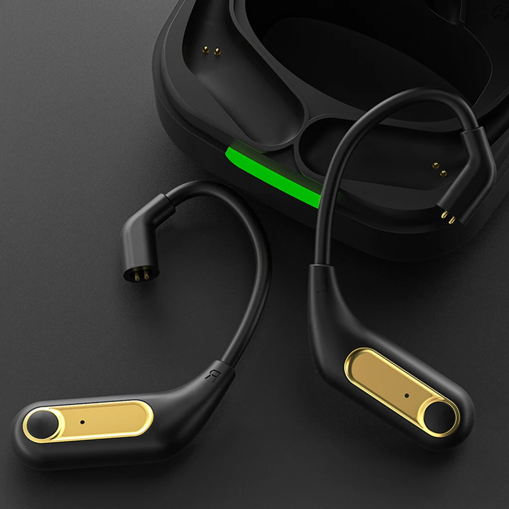 

Беспроводные наушники с крючком для ушей, беспроводные наушники-вкладыши с шумоподавлением, наушники с зарядным устройством для игр/музыки