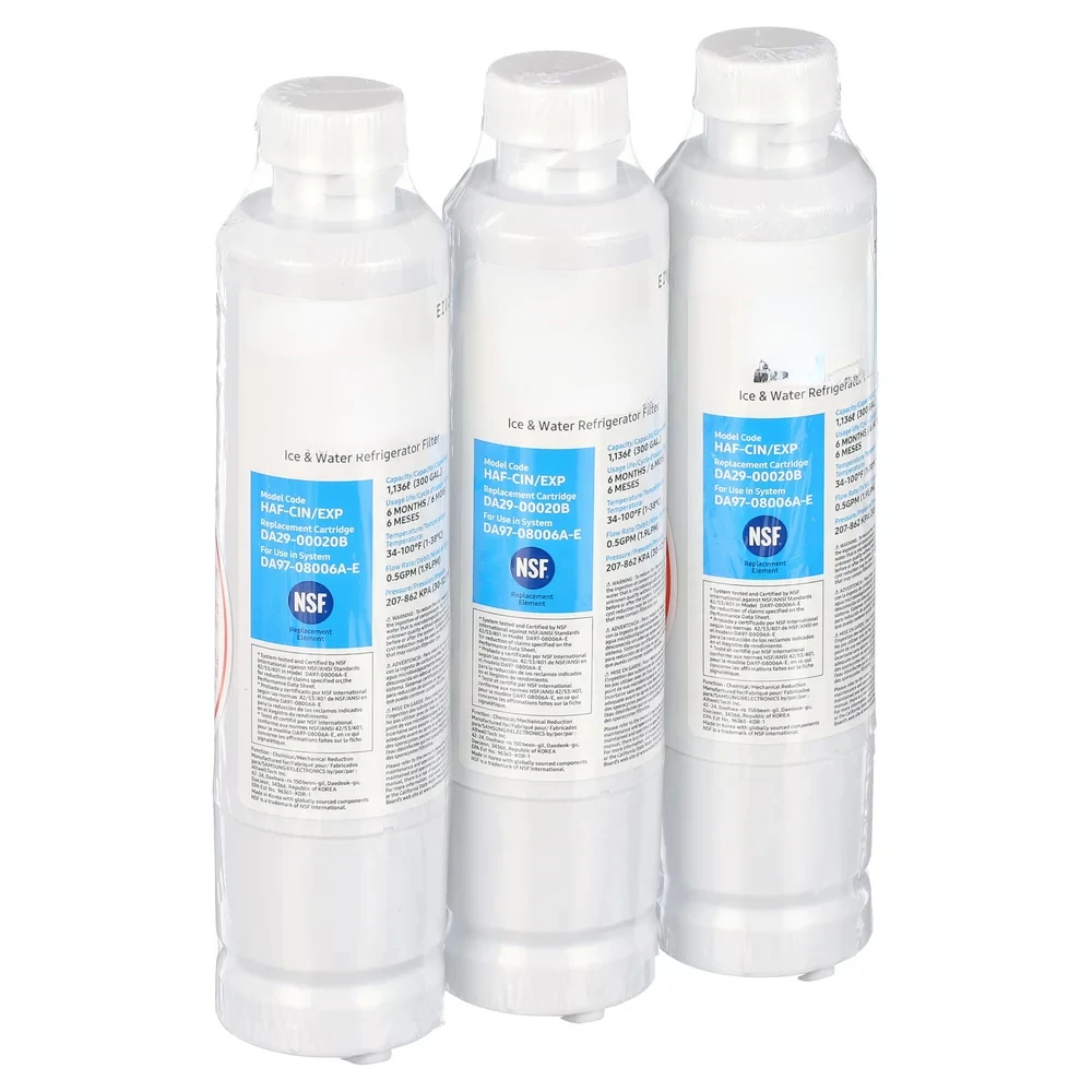 

HAF-CIN Replacement Water Filter - 3 , Blue and White