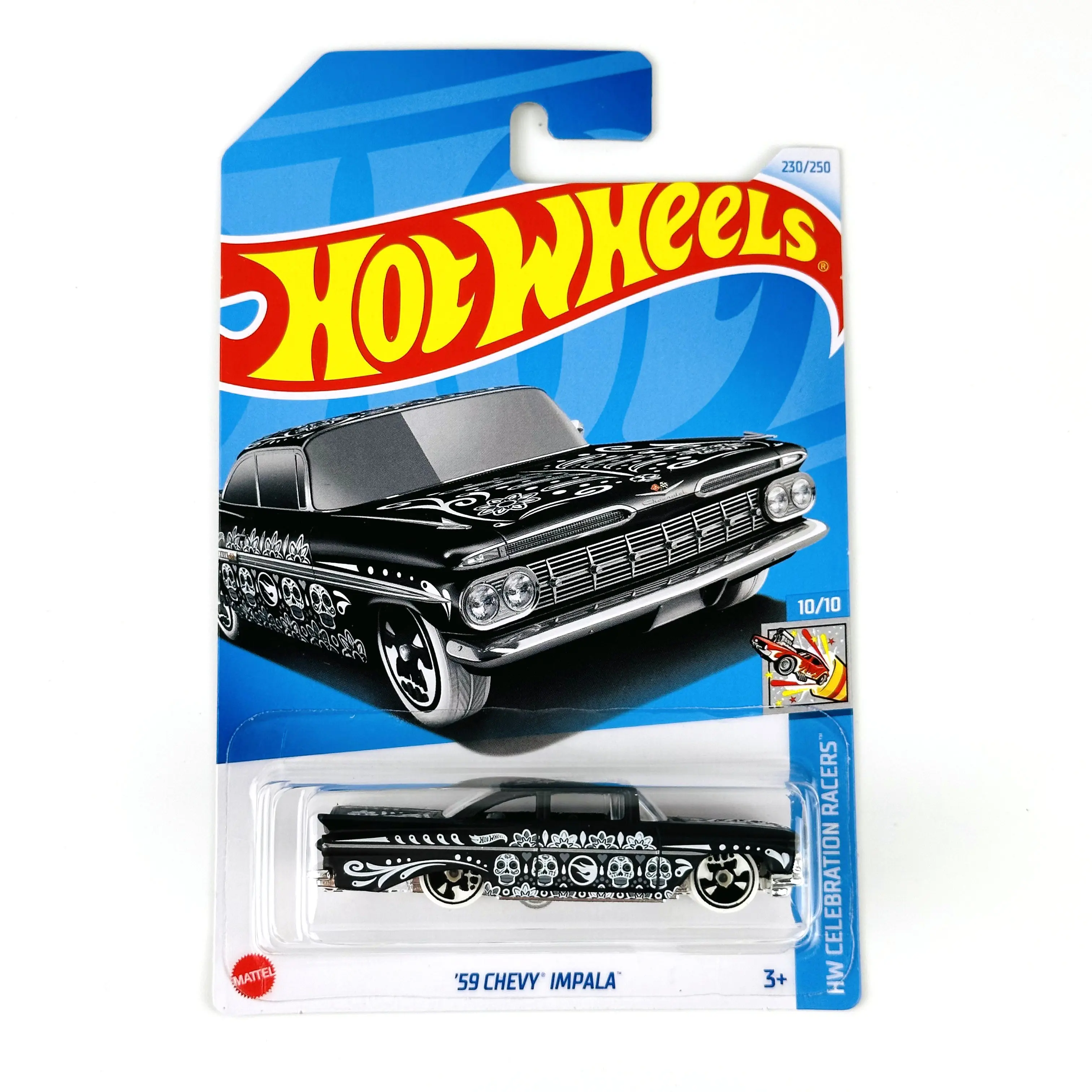 2024-230 Hot Wheels 59 CHEVY IMPALA 1/64 металлические Литые модели игрушечных автомобилей
