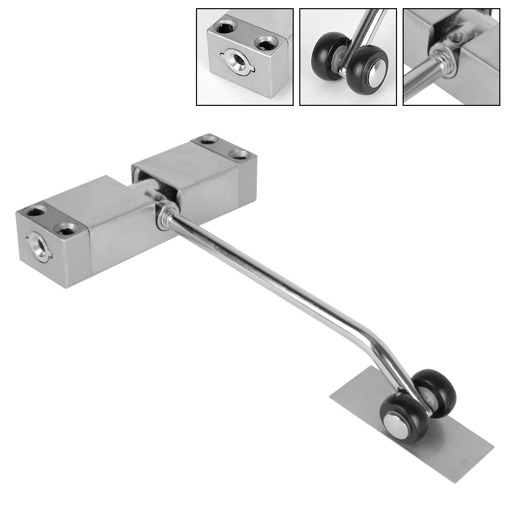 

Прибор для закрытия дверей, автоматический пружинный дверной замок, мебельная фурнитура, замок безопасности из нержавеющей стали, регулиру...