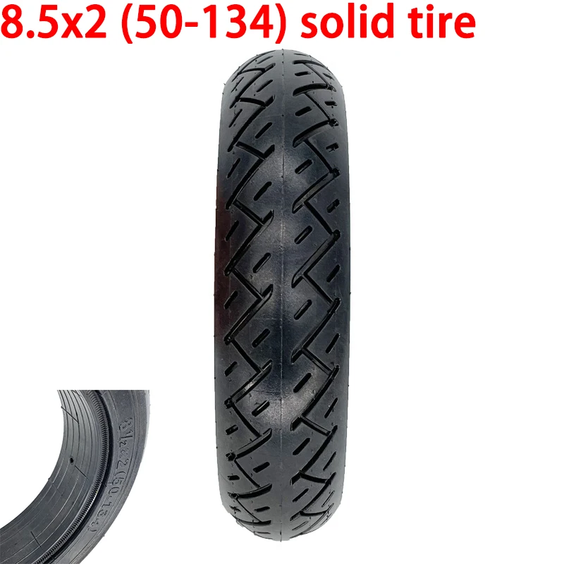 

8 1/2x2(50-134) Solid Tyre 8.5x2 Thickened Tire for Electric Scooter Accessories