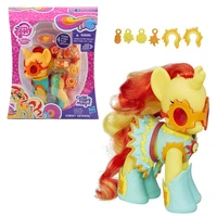 hasbro my little pony rainbow series decoration model figures pinkie pie rainbow dash princess cadence sunset shimmer gifts toys