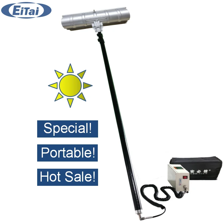 

EITAI Price Pv Rolling Brush Cleaner Tool Telescopic Water Fed Pole 3.6M 10M Rotating Solar Panels Cleaning