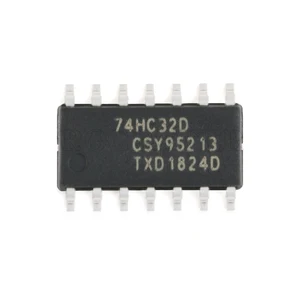 5pcs 74HC32D, 653 SOIC-14 quad-way 2-input or gate logic chip