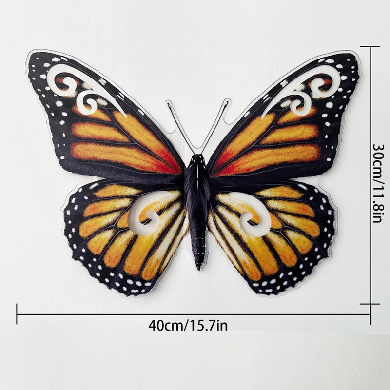 

3D наклейка бабочка HonC 40 см