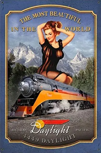 Металлический Настенный шлейф дневного света Южная Тихоокеанская Ретро Декор