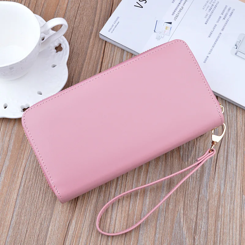 Zipper Long Wallet for Women with Phone Pocket, Trendy Design Women Wallet