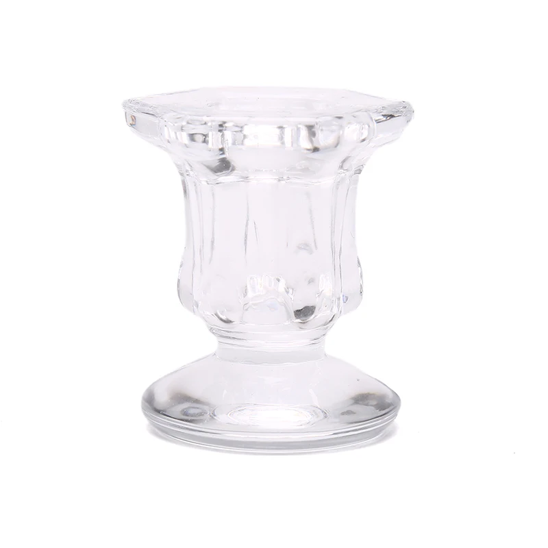 

Прозрачный стеклянный подсвечник PlumHOME 7,7х10 см