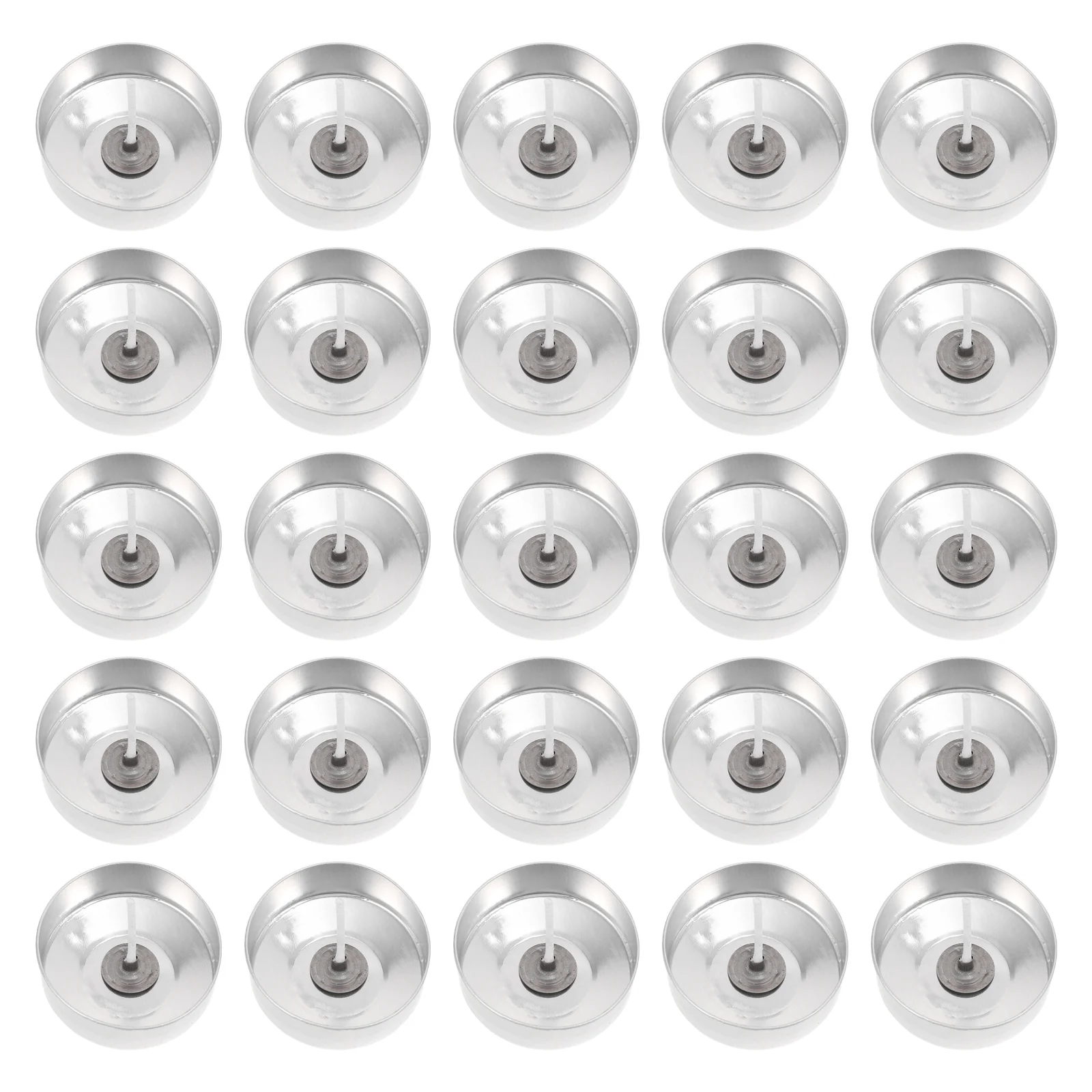 

Tins Metal Tealight Empty Tea Light Case Cup Making Jars Tin Aluminum Wax Cups Cookie Round Containers Container Wicks Tinplate