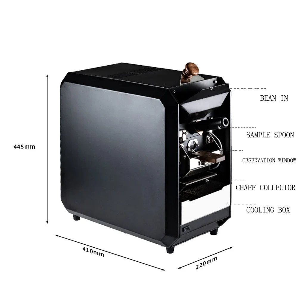 Фото WINTOP X3 100 г 300 г 500 г 600 г маленькая кофеварка домашняя машина для обжарки кофе Santoker №1