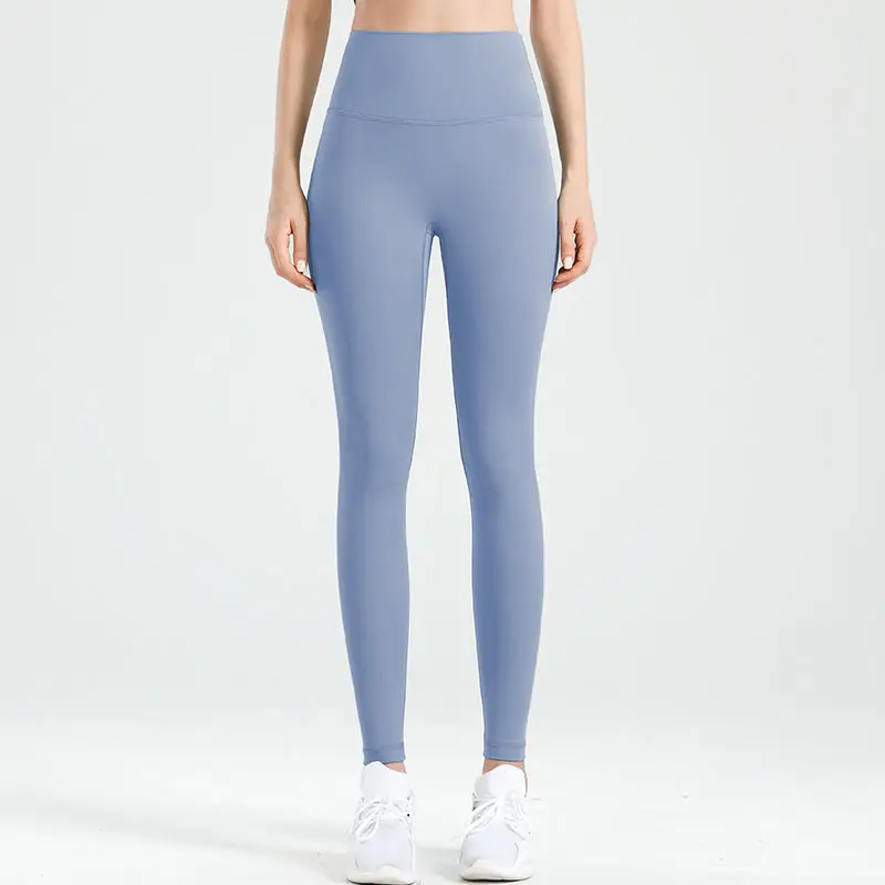 Yoga Pants Women High Waist Sports Leggings Solid Color Running Workout Trousers Fitness Push Up Clothing Girl 2022 New Hot Sale