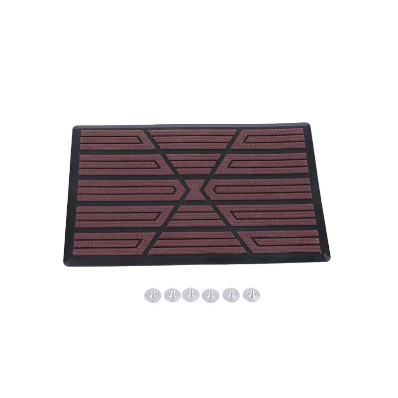 

Free Shipping Car Accessories Floor Carpet Pad Heel Foot Mat Pedal Patch Cover 23x15cm Car Mat Floor Mats Black