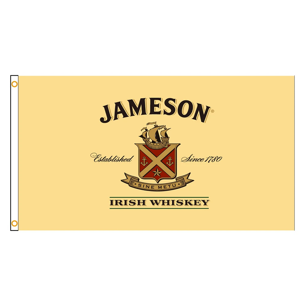 

90x150cm Jameson Whlsky Irelands Flag ft flag banner