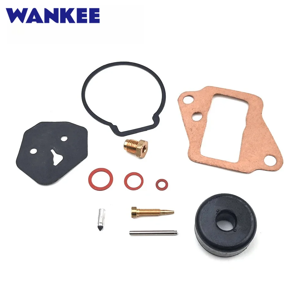 Фото Ремонтный комплект карбюратора Wankee New 677-W0093-00 для подвесных лодочных моторов Yamaha 9.9HP 15HP, 677-W0093-04, 6E7-W0093 №5