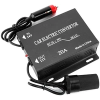 car power supply converter step down transformer convert 24v to 12v cigarette lighter type dc converter lighter type accesorios