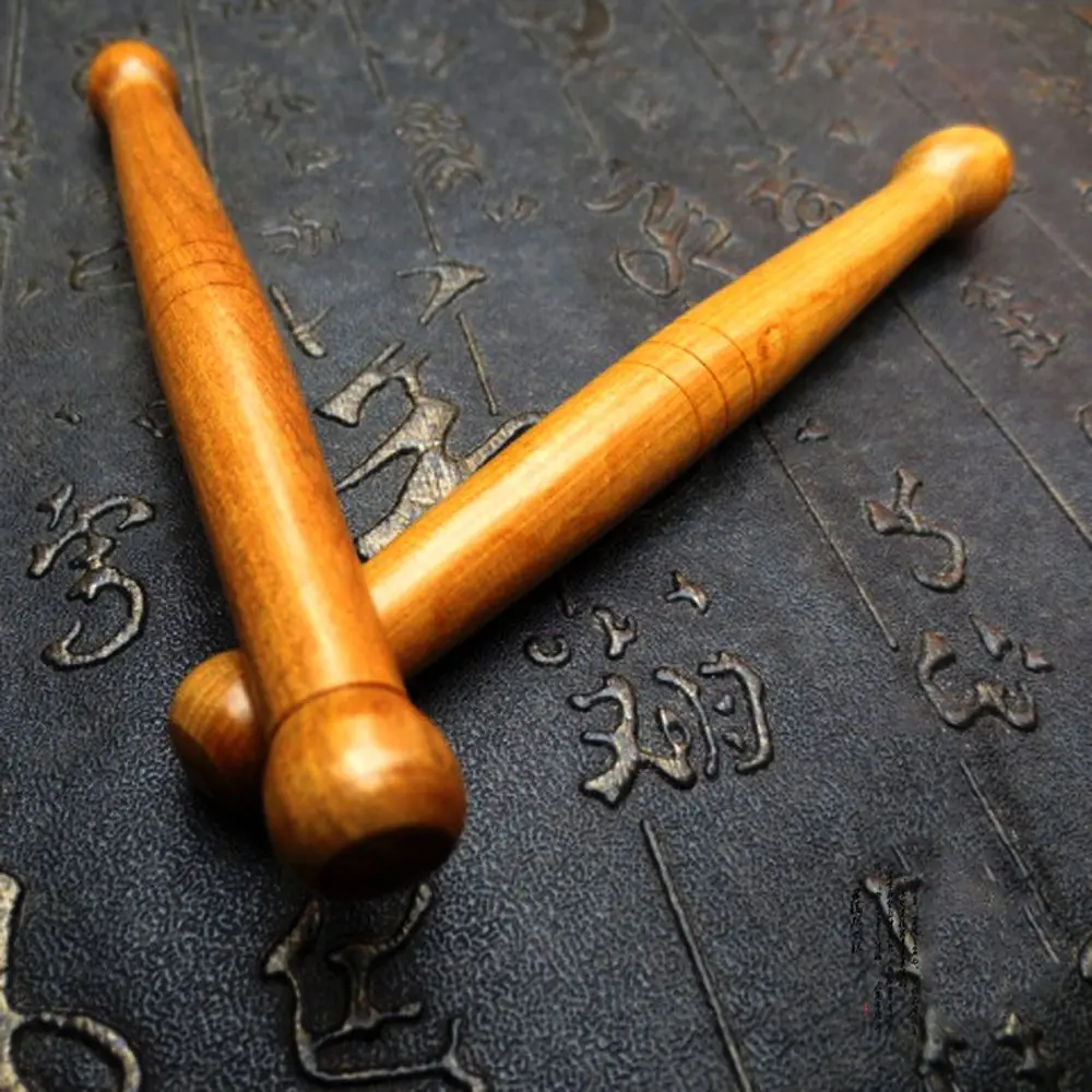 Деревянный массажный стержень для снятия мышечного напряжения, инструмент для расслабления, массажер для стоп и рефлексотерапии тела.