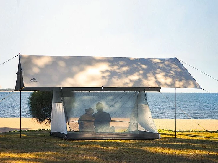 

Ультратонкий многоцелевой навес для рыбалки палатка для кемпинга устойчивый к дождю солнцезащитный укрытие алюминиевая палатка